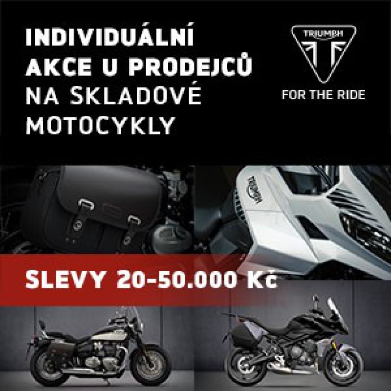 Akce na skladové motocykly