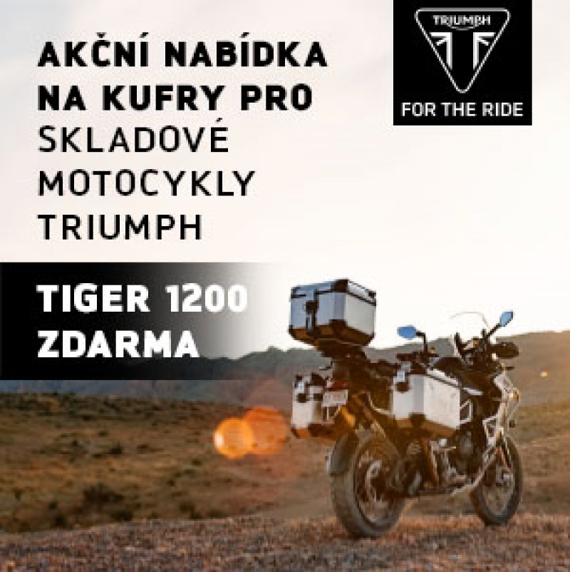 Tiger 1200 Rally & GT s kufry ZDARMA